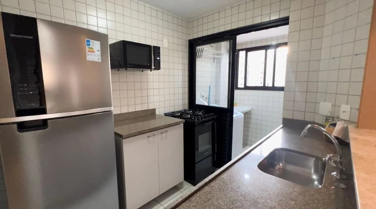 Moema Aparthotel C Limpeza E Garagem 02 Dts - Uh72 São Paulo Brazília